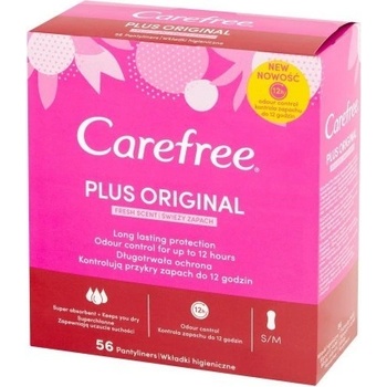 Carefree Plus Original slipové vložky so sviežou vôňou 56 ks