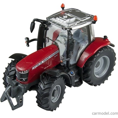 Britains Massey ferguson 6718 Tractor 2016 Červená Stříbrná 1:32