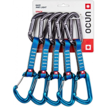 Ocún HAWK QD Combi PA 16mm/10cm/5pc Цвят: син