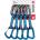 Ocún HAWK QD Combi PA 16mm/10cm/5pc Цвят: син