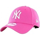 New Era Fashion Essential New York Yankees Pink/White 9FORTY Strapback růžová / bílá / růžová