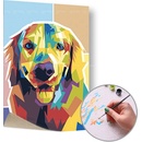 Maľovanie podľa čísel GOLDEN RETRIEVER