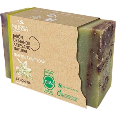 Mussa Canaria Натурален сапун, с масло от лаврово дърво от остров Ла Гомера, 100 g