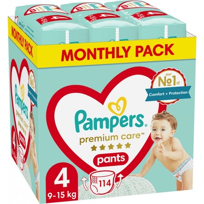 Pampers Premium Pants 4 144 ks