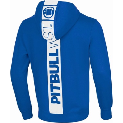 Pitbull West Coast pánska mikina na zips Terry HILLTOP royal blue