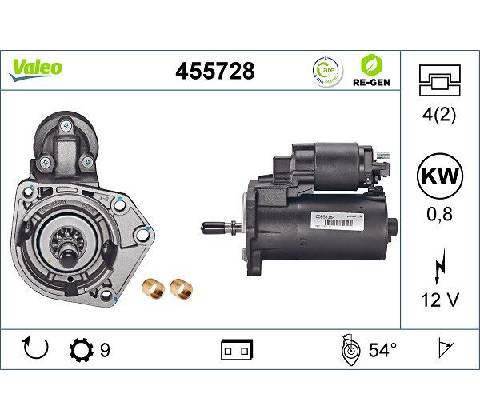 Startér VALEO 455728