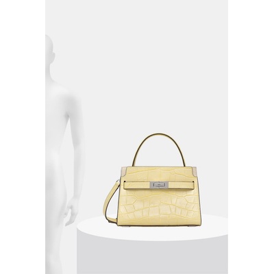 Tory Burch чанта crossbody дамска от кожа Lee Radziwill (178831)