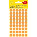 AVERY 3148 12mm 270pcs светлооранжева маркираща точка (3148)