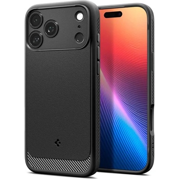 Spigen Калъф Spigen Rugged Armor Mag MagSafe за iPhone 17 Pro Mat - черен мат (8800283313956)