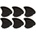 Dunlop 444R 1.07 Gauged Nylon Fins 6 Перце за китара (444R107-6PACK-SET)