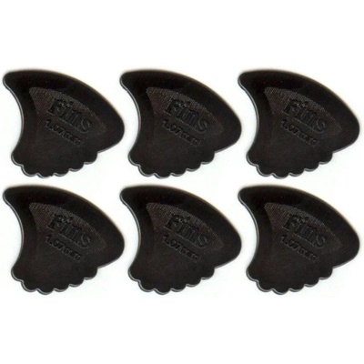 Dunlop 444R 1.07 Gauged Nylon Fins 6 Перце за китара (444R107-6PACK-SET)