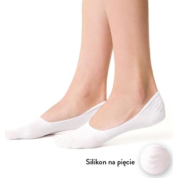Steven dámské krátké ponožky art.058 dj001 white Bílé