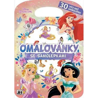 Jiri Models Omalovánky se samolepkami Princezny 2775-9