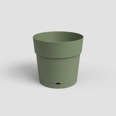 Artevasi Květináč CAPRI 50cm plast zelená ASH GREEN