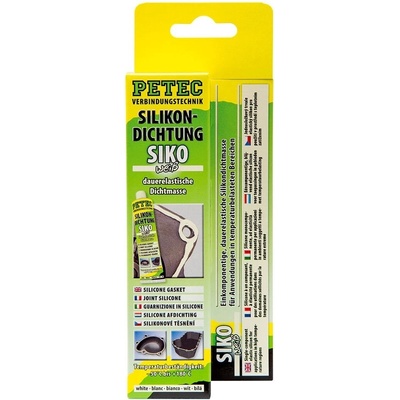 Petec 97980 Silikonová těsnicí hmota 200g bílá