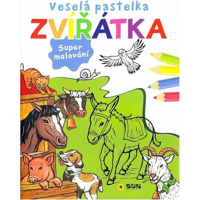 Sun Veselá pastelka Zvířata