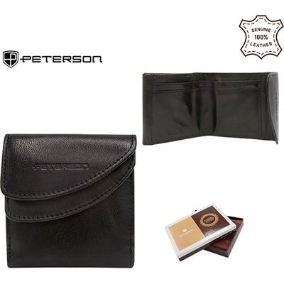 Peterson peňaženka kožená dámska RD N08G GCL 4437 Black