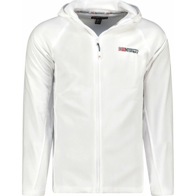 GEOGRAPHICAL Norway mikina TUGOOD MEN tenká fleece bílá