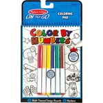 Melissa & Doug - Книжка за оцветяване по номера - Синя (15378)