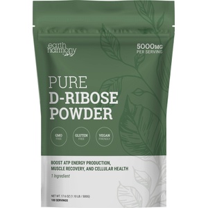 Earth Harmony D-Ribose, 500 g, Earth Harmony (11348 (EH-DR-500G) EH)