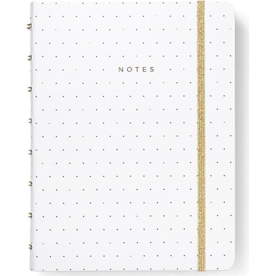 Filofax Notebook Moonlight A5 Bílá – Zboží Dáma