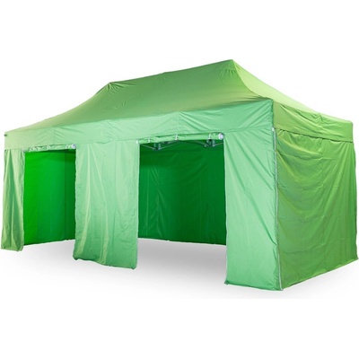 TENTino opláštění na 4x6 m/4 BIG HEXAGON 13A světle zelená – Zbozi.Blesk.cz