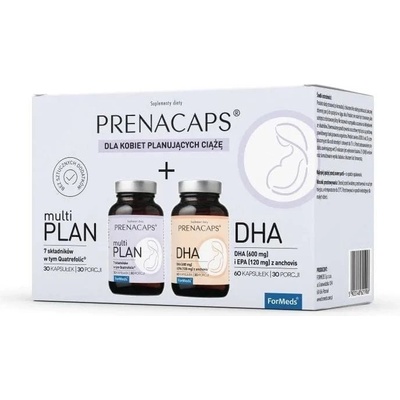 Formeds Prenacaps MultiPLAN + DHA 30 + 60 kapsúl
