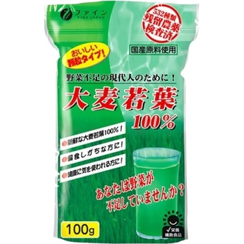 Fine Japan Young Barley Grass Powder [100 грама]