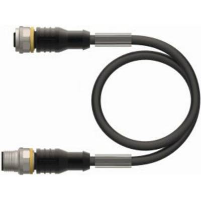 Turck RKC12T-10-RSC12T/TXL upravený zástrčkový konektor pre senzory - aktory, 6630872, piny: 12, 10 m, 1 ks