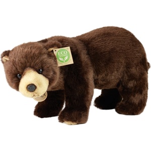 Rappa Плюшена играчка Rappa Еко приятели - Кафява мечка, стояща, 40 cm (272620) - baby