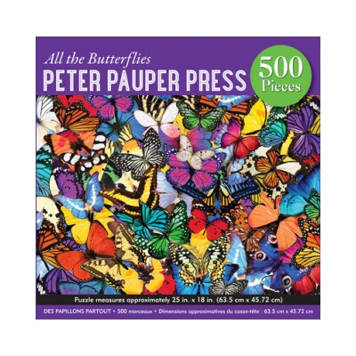 Jigsaw All the Butterflies 500 dielov