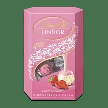 Lindt LINDOR Jahody a Smetana 200 g