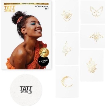 TATTonMe Металически татуировки за жени Magic комплект Gold