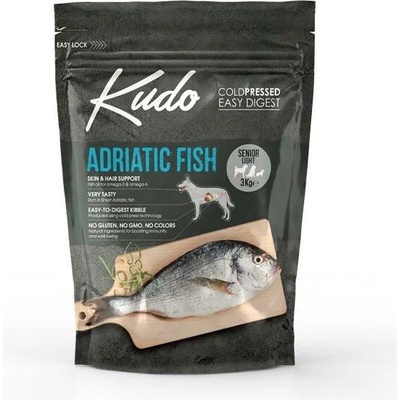 Kudo Dog LG Senior & Light All Size Adriatic Fish 3 kg