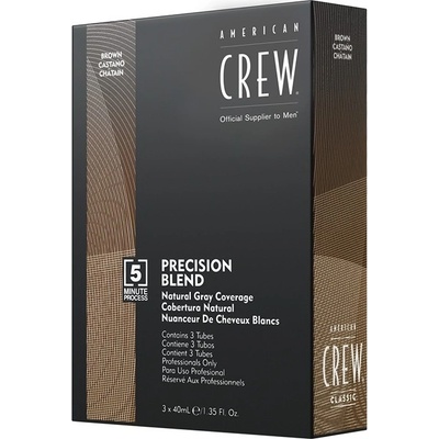American Crew Боя за коса, средно пепеляви тонове, 3 x 40 ml