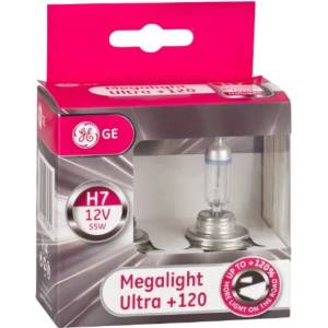 General Electric Крушки ge 58520snu mega light ultra +120% h7 12v 55w