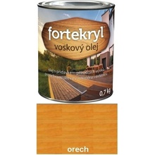 FORTEKRYL voskový olej 0,75 l orech