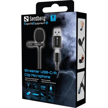Sandberg Streamer USB Clip (126-40)