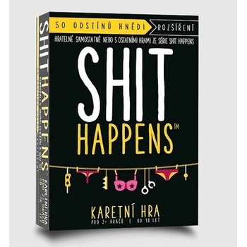 Asmodee Shit Happens: 50 odtieňov hnedej