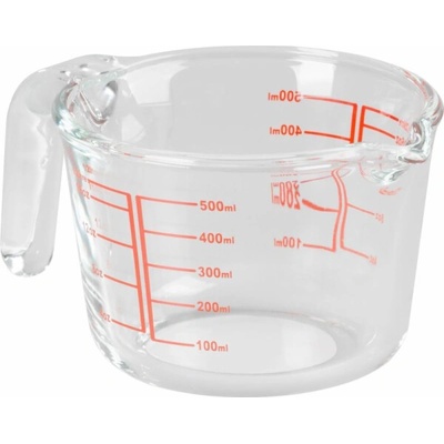 Odmerka MagicHome, sklenená, sklo, s výlevkou, 500 ml