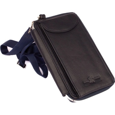 Dariya bags peněženka s pouzdrem na mobil modrá