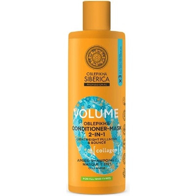 Natura Siberica Oblepikha Siberica O Volume Collagen Conditioner-Mask 2-in-1 400 ml