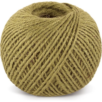 Bellatex Jutový motouz, špagát OKROVÝ 2524/008, 200g, průměr 1,75mm, návin 130m