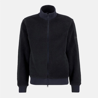 Barbour international Men's Dinstone Fleece Long Sleeve Teddy Coat - Dark Navy