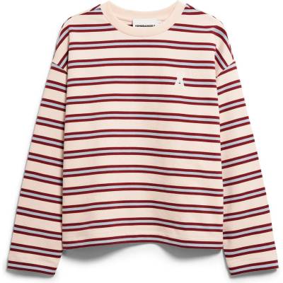 ARMEDANGELS Дамски пуловер ARMEDANGELS Women's Frankaa Maarlen Bold Jumper - Undyed / Velvet Red / Soft Blue - размер XXL (117-3158-0716)