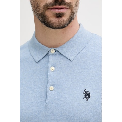U. S. Polo Assn U. S. Polo Assn. тениска с яка мъжка памучна COMBED SS (MUP3709)