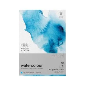 Winsor & Newton Акварелен пад А3 300г 12 листа