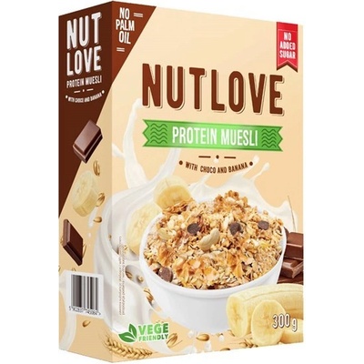 ALLNUTRITION NUTLOVE Protein Muesli With Choco And Banana 300g