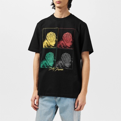 Daily paper Тениска DAILY PAPER Men's Frame Regular Fit T-Shirt - Black
