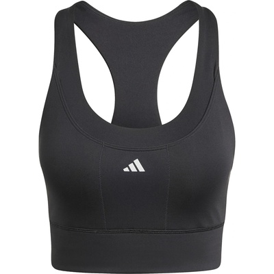 adidas Women's Run Pocket Low Impact Sports Bra - Black